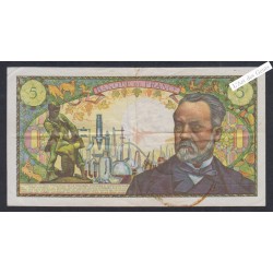5 Francs Pasteur - H.29 47509 - 1966 -  lartdesgents.fr