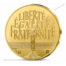 Monnaie France, 250 Euros Or Génie De La Liberté 2026  -  lartdesgents.fr