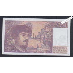 20 Francs Debussy - Z.005 572869 - 1980 - Neuf -  lartdesgents.fr