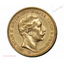 20 mark or 1904 Prusse WILHELM II, lartdesgents.fr