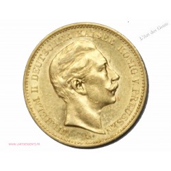 20 mark or 1898 Prusse WILHELM II, lartdesgents.fr