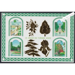 Bloc Jardins de France SALON DU TIMBRE 2004 - BF 71- Neuf** - lartdesgents.fr