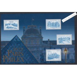 Feuillet  F5598 - PARIS PHILEX 2022 - Neuf** - lartdesgents.fr