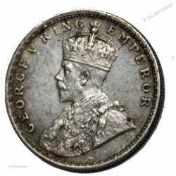 Inde britannique 1 roupie 1919 argent, lartdesgents.fr