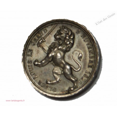 Médaille AR. Place Louis le Grand 4 novembre 1825 par BARRE TTB, lartdesgents.fr
