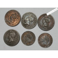 Lot de 1 centime Dupré, Napoléon III, lartdesgents.fr