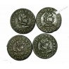 Lot Louis XIII 162I Villeneuve et 1620 G Double tournois TTB+.  lartdesgents.fr