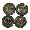 Lot Louis XIII 162I Villeneuve et 1620 G Double tournois TTB+.  lartdesgents.fr