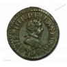 Louis XIII 1618/7 D Lyon Double tournois TTB. R3-  lartdesgents.fr