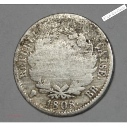 1 franc 1808 BB,...