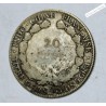 Indochine Française 20 cent 1911 argent, lartdesgents.fr