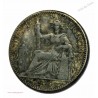 Indochine Française, 10 cent 1920 argent 3 grs TB+, lartdesgents.fr