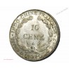 Indochine Française 10 cent 1923 argent SUP+, lartdesgents.fr