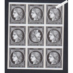 Extrait  du Bloc Feuillet F5305 - Cérès - avec Tête Bêche  - Année 2019 - Neuf** - lartdesgents.fr