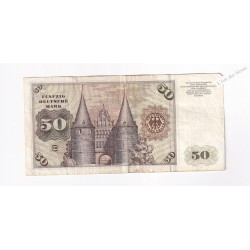 billet d'Allemagne 50 Mark 1977 KE0240538J, lartdesgents.fr
