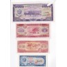 Billet Corée du Nord 50 chon 1, 10, 50 won 1959-  lartdesgents.fr