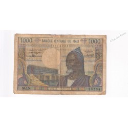 Billet Mali 1000 Francs P13b 1970/1984 M.15 23538 -  lartdesgents.fr