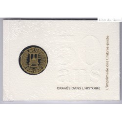 Livret 50 ans gravés dans l'histoire Neuf** Numéroté sous blister L'ART DES GENTS AVIGNON