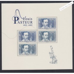 Bloc Feuillet n° F5599 - Louis Pasteur - 2022 - Neuf** - lartdesgents.fr