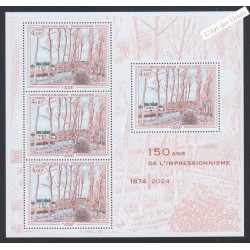 Bloc Feuillet n° F5789 - 150 ans de L'impressionnisme - 2024 - Neuf** - lartdesgents.fr