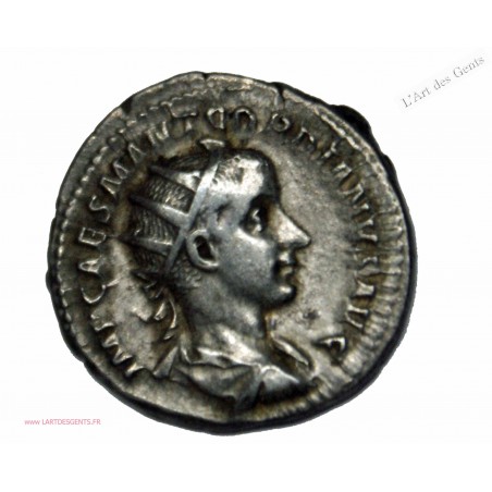 GORDIEN III - Antoninien - FIDES MILITVM. - 238 ap J.C TTB+ RIC.1-  lartdesgents.fr
