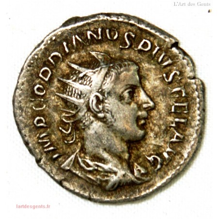 Antoninien GORDIEN III, hercule RIC. 95, 241-42 ap J.C, lartdesgents.fr