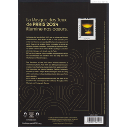 Collector 4 Timbres la Vasque des jeux Olympiques de Paris 2024 Neuf** lartdesgents