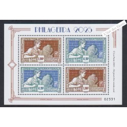 Bloc Feuillet n°4027 Philagenda 2025 - issu de l'agenda - Neuf**  - lartdesgents.fr