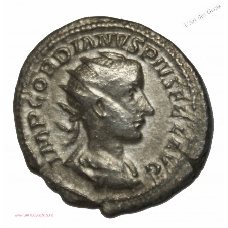 Antoninien GORDIEN III, P M TR P II COS P P. TTB 3.08grs RIC. 54, 239 ap J.C , lartdesgents.fr