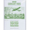 Affiche AFF98A "AVION SURVOLANT PARIS" 2025 - sous blister - Neuf** lartdesgents.fr