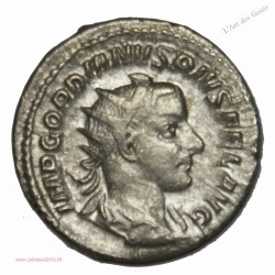 Antoninien GORDIEN III, IOVI-STATORI. TTB+ 4.52grs RIC.84 , 241 ap J.C , lartdesgents.fr
