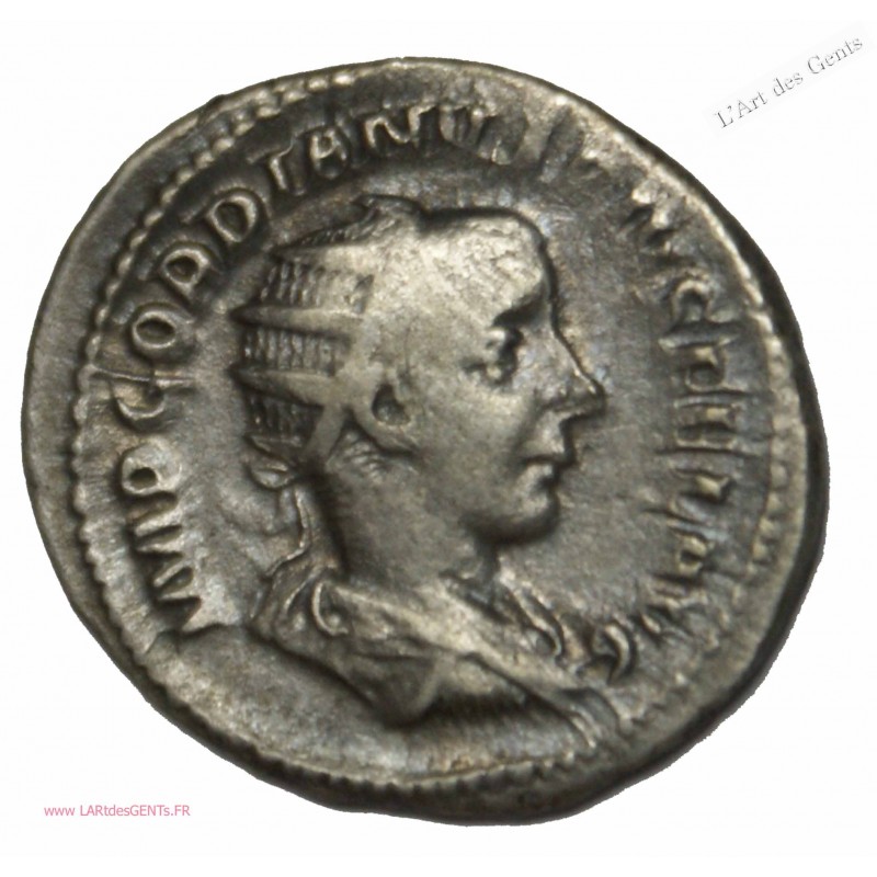 Antoninien GORDIEN III, IOVI-STATORI. TTB 4.26grs RIC.84 , 241 ap J.C , lartdesgents.fr