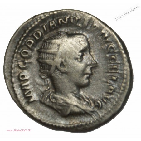 Antoninien GORDIEN III, IOVI-STATORI. TTB 4.26grs RIC.84 , 241 ap J.C , lartdesgents.fr