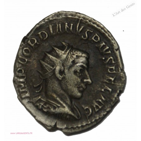Antoninien GORDIEN III, FORTVNA REDVX. TTB+.3.50grs RIC. 210, 244 ap J.C , lartdesgents.fr
