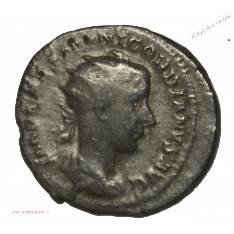 Antoninien GORDIEN III, P M TR P II COS P P. TB+ 2.62grs RIC. 54, 239 ap J.C , lartdesgents.fr