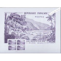 Affiche Guadeloupe Rivière Sens - 2025 - sous blister - Neuf** lartdesgents.fr