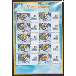 Feuillet personnalisé - n°3365A - 2000 - F3365 - Neuf**  - lartdesgents.fr