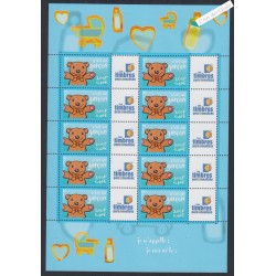 Feuillet personnalisé - n°3431A Offset - logo L.T.P - 2001  - Neuf**  - lartdesgents.fr