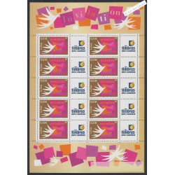 Feuillet personnalisé - n°3479A - logo  T.P.P.  - Neuf**  - lartdesgents.fr