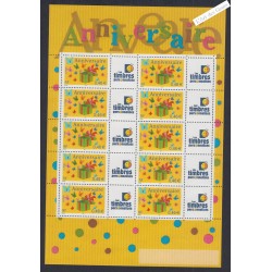 Feuillet personnalisé - n°3480A - logo  T.P.P.  - 2002 - Neuf**  - lartdesgents.fr