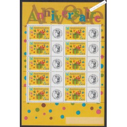 Feuillet personnalisé - n°3480A - logo  Cérès  - 2002 - Neuf**  - lartdesgents.fr