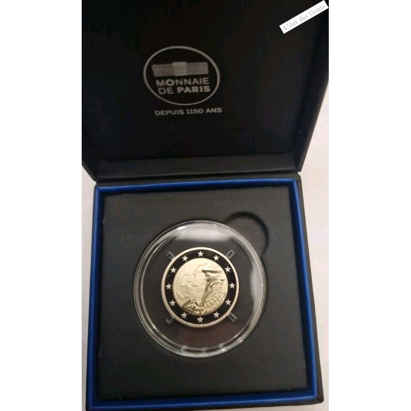 Coffret 2 euro 2022 Erasmus - BE Belle Epreuve PP Proof FS, lartdesgents.fr