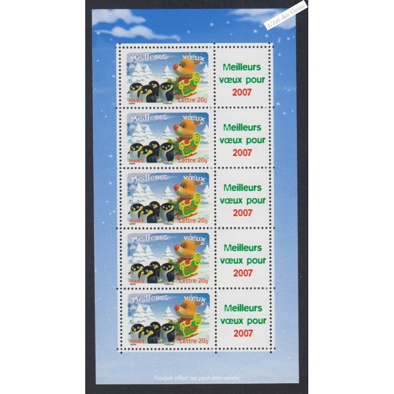 Feuillet personnalisé - n°3986Aa  - GB - 2006 - Neuf**-  lartdesgents.fr