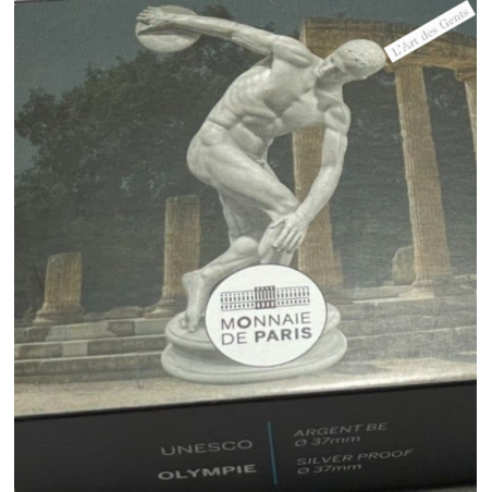 Coffret BE 2020, 10 Euro - UNESCO - OLYMPIE, lartdesgents.fr