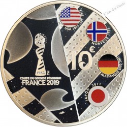 Coffret BE 10 Euro 2019 - FIFA Dessin "aile de pigeon", lartdesgents.fr