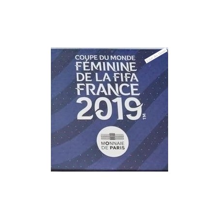 Coffret BE 10 Euro 2019 - FIFA Dessin "aile de pigeon", lartdesgents.fr
