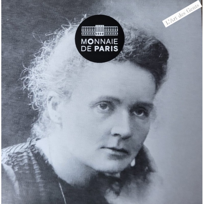 Coffret BE 10 Euro - FEMME DE FRANCE - MARIE CURIE 2019, lartdesgents.fr