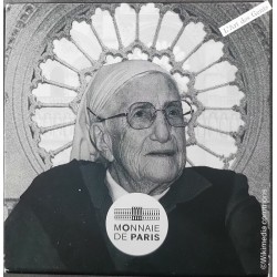 Coffret BE 10 Euro - FEMME DE FRANCE - SOEUR EMMANUELLE 2020