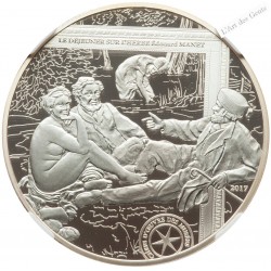 Coffret BE 10 Euro - CHEFS D'OEUVRE DES MUSÉES - Déjeuner sur l'herbe BE 2017, lartdesgents.fr