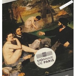 Coffret BE 10 Euro - CHEFS D'OEUVRE DES MUSÉES - Déjeuner sur l'herbe BE 2017, lartdesgents.fr